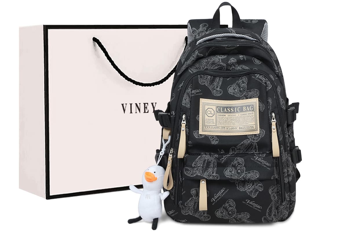 Рюкзак VINEY Ткань Рюкзак Обычный (стандартный) Unisex Multicolor - изображение 2