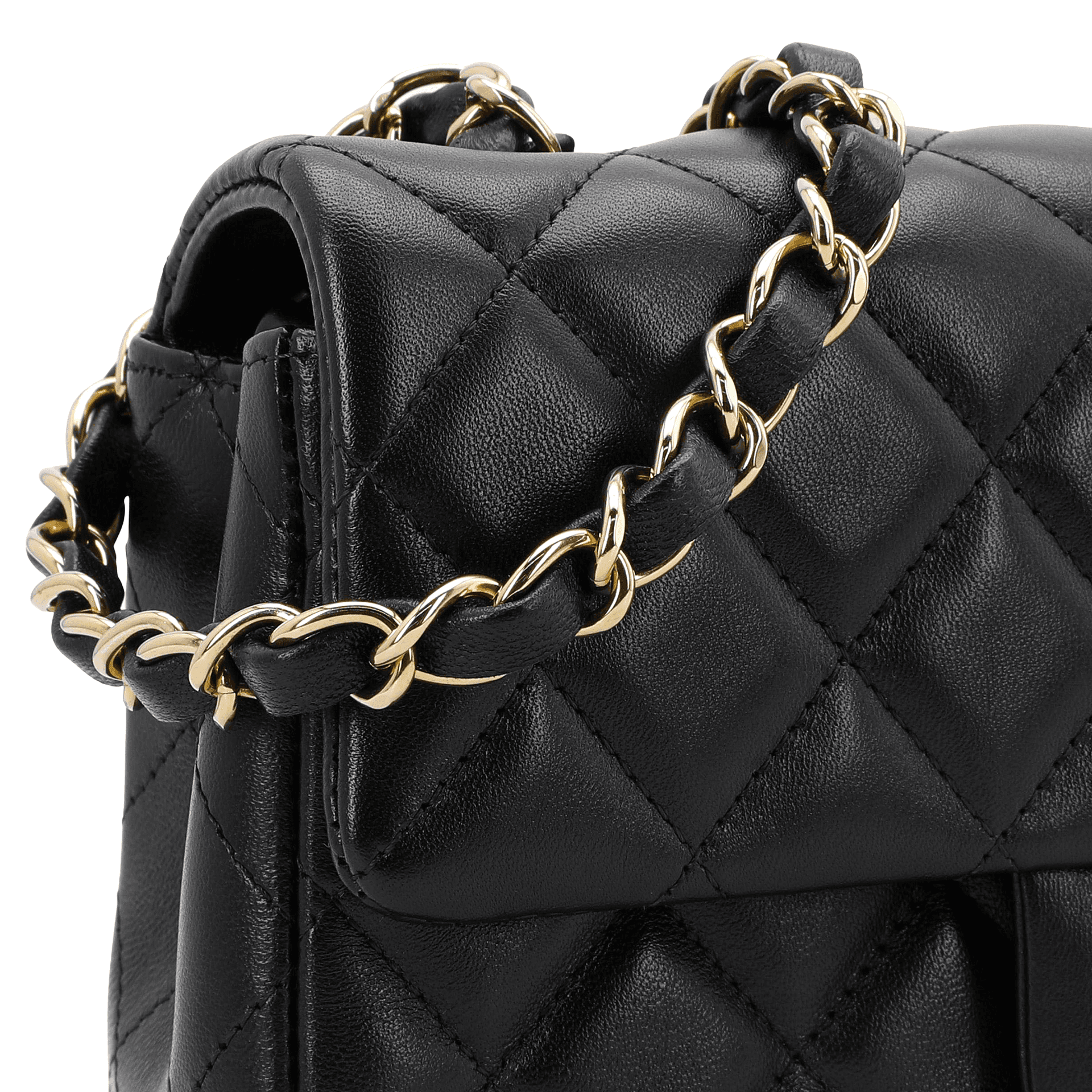 Сумка через плечо Chanel Classic Flap Mini Black - изображение 6