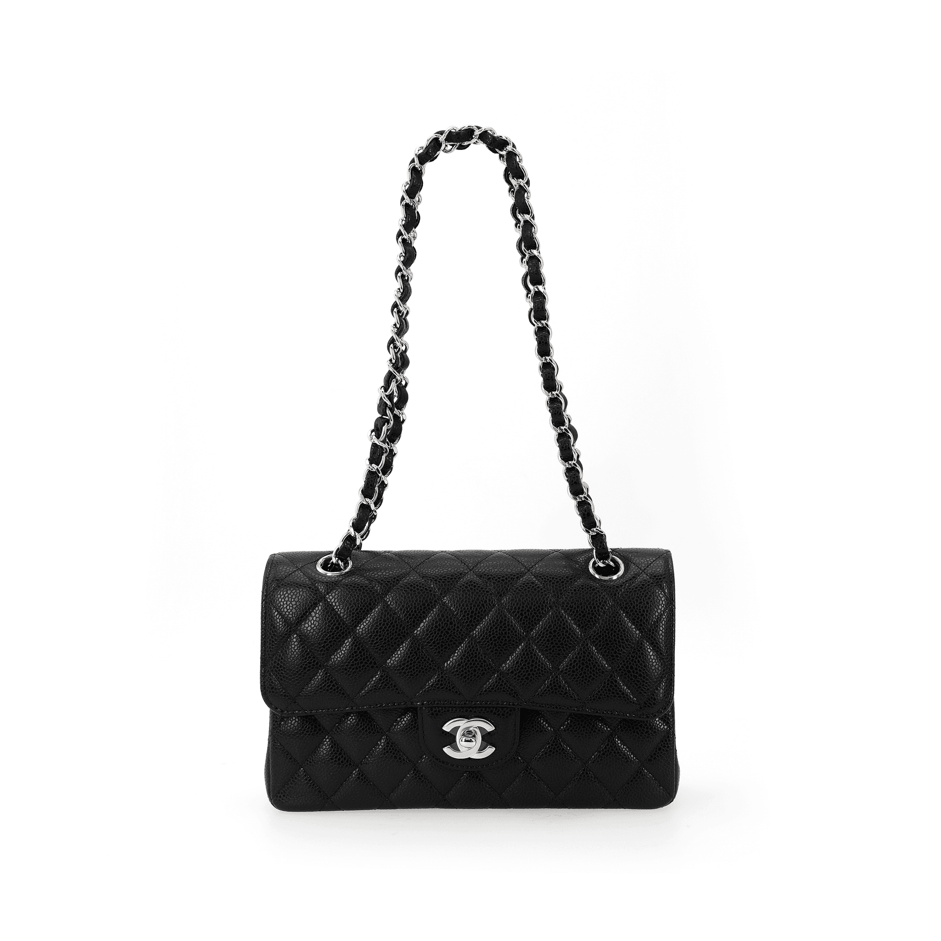 Сумка через плечо Chanel Classic Flap Small Black - изображение 4