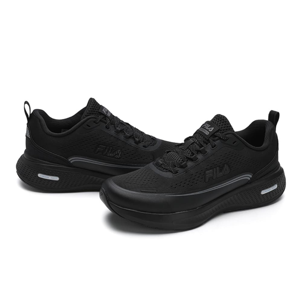 Кроссовки для бега FILA BOA NUVOLE RUN 3+ Текстиль Синтетическая кожа Низкие кроссовки для бега Мужские Черные - изображение 2