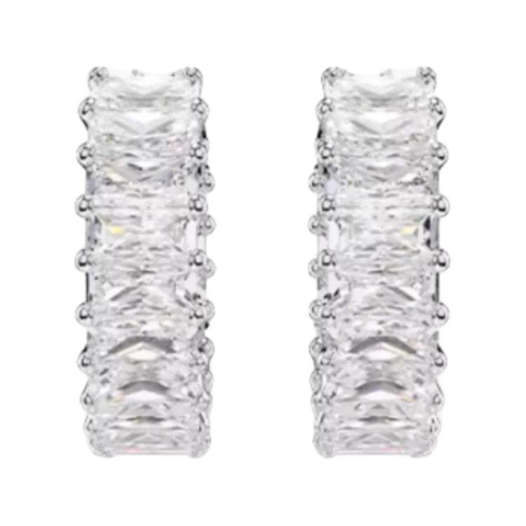 Серьги Серьги Swarovski Женские Серебряные - изображение 2