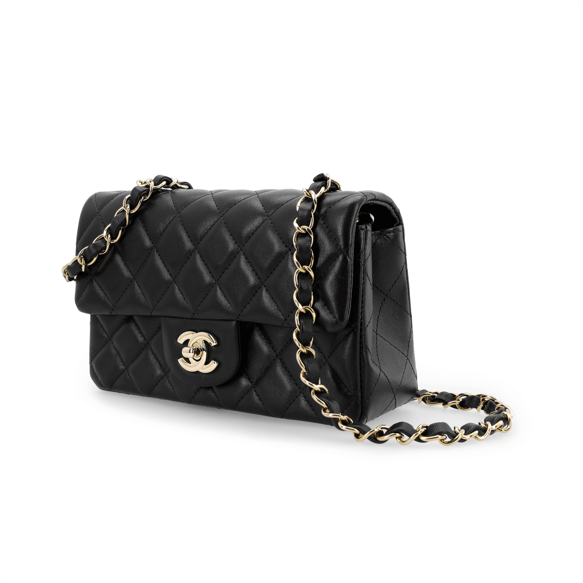 Сумка через плечо Chanel Classic Flap Mini Black - изображение 2