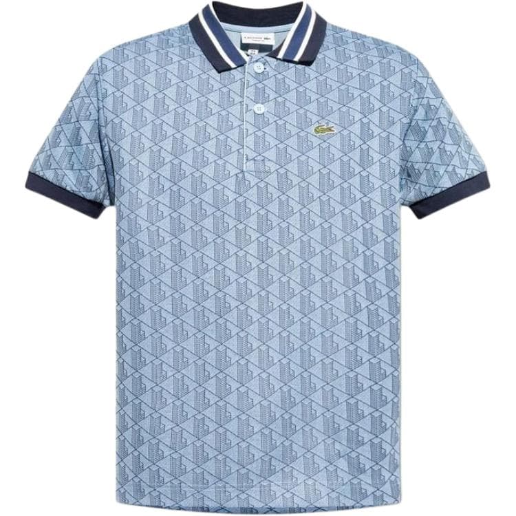 Поло LACOSTE Collaboration Мужская Поло Синие - изображение 1