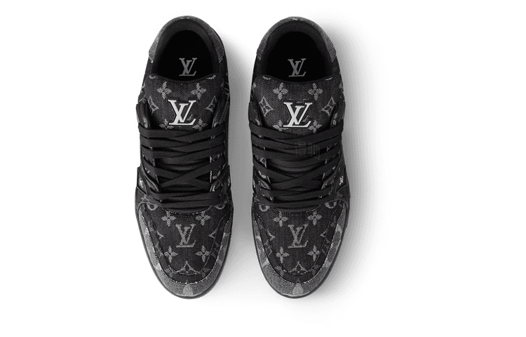 Кроссовки Louis Vuitton Trainer Black - изображение 3