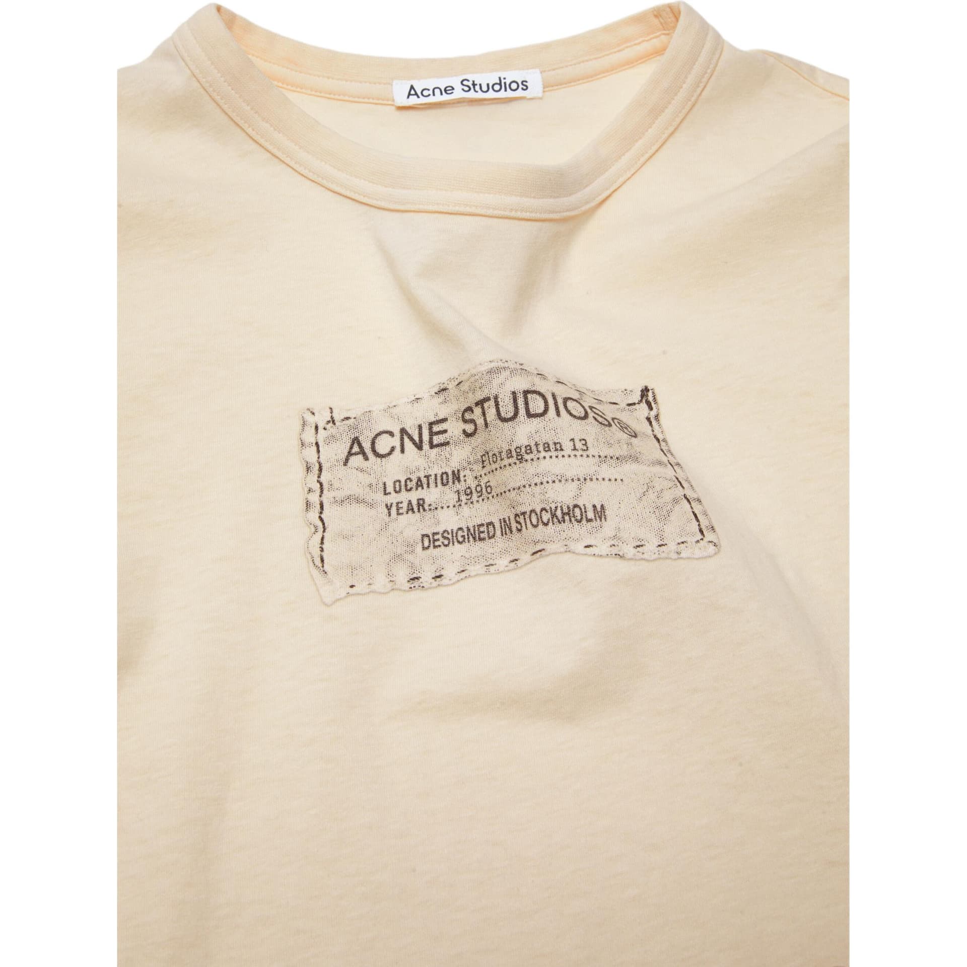 Футболка Acne Studios FW24 logo T - изображение 5