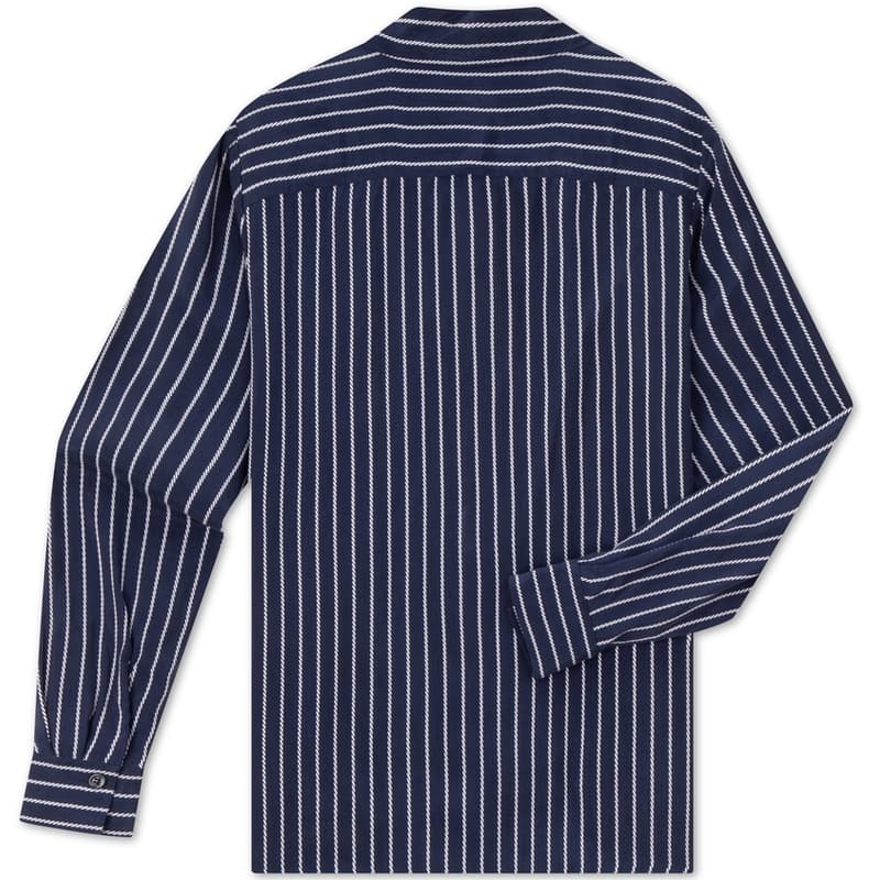 Блузка Tommy Hilfiger Темно-синий Полосы 0YE Женские Рубашки - изображение 2