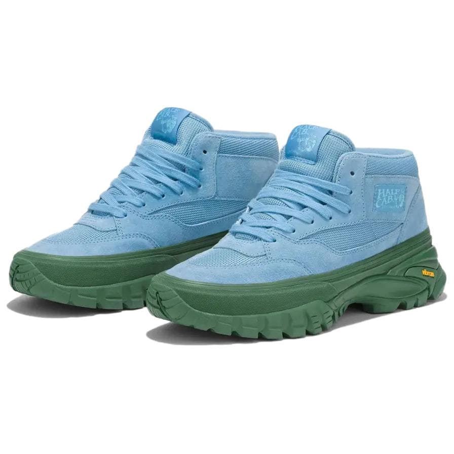Кроссовки VANS OTW Half Cab 33 Устойчивый к истиранию MID Топ Уличная обувь Унисекс Синий - изображение 2