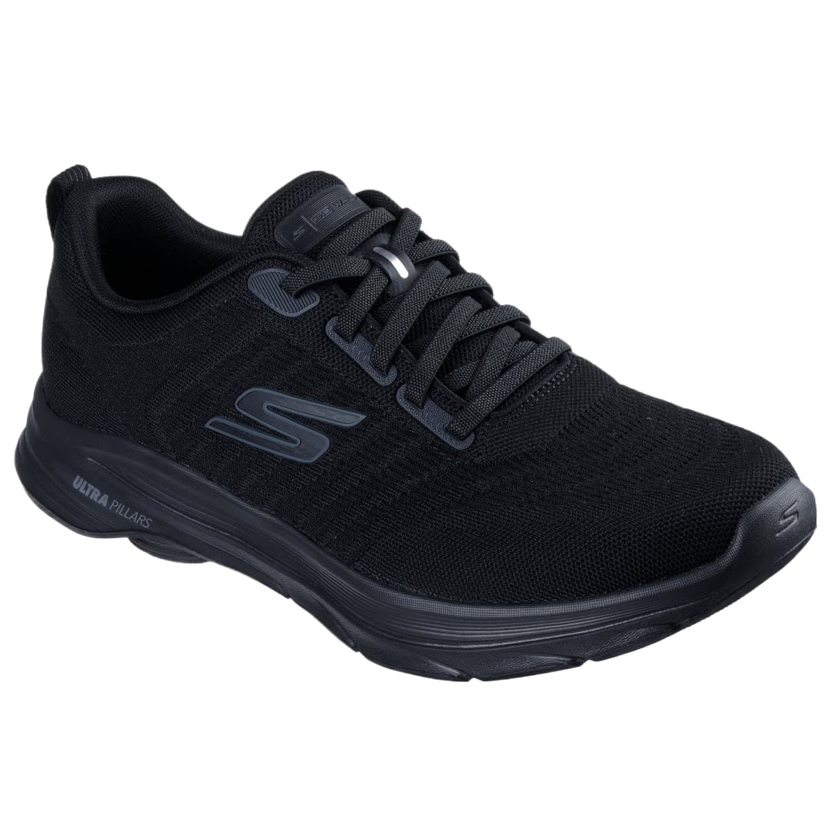 Кроссовки Skechers Go Walk 8 Low Топ Повседневная обувь Мужской Черный - изображение 3