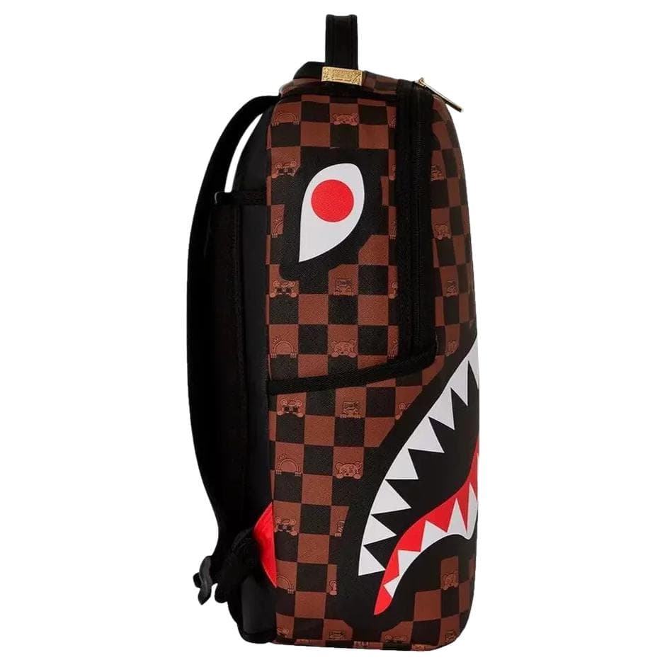 Рюкзак SPRAYGROUND ПВХ Рюкзак Стандартный (Standard) Унисекс Коричневый - изображение 4
