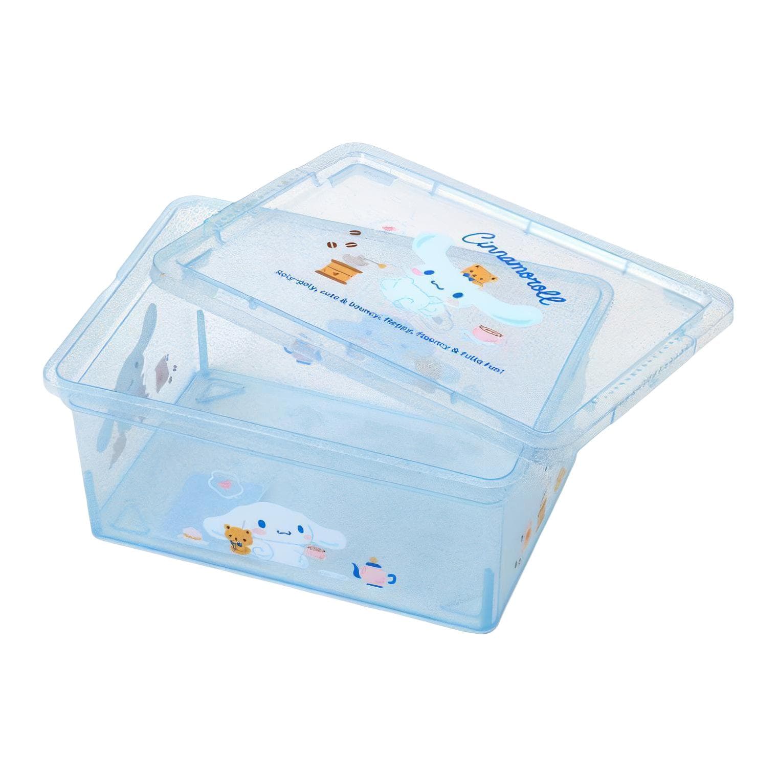 Коробка для хранения Sanrio PP Storage Box Small Women's Blue Санрио PP Хранение Коробка Маленькая Женская Синяя - изображение 2