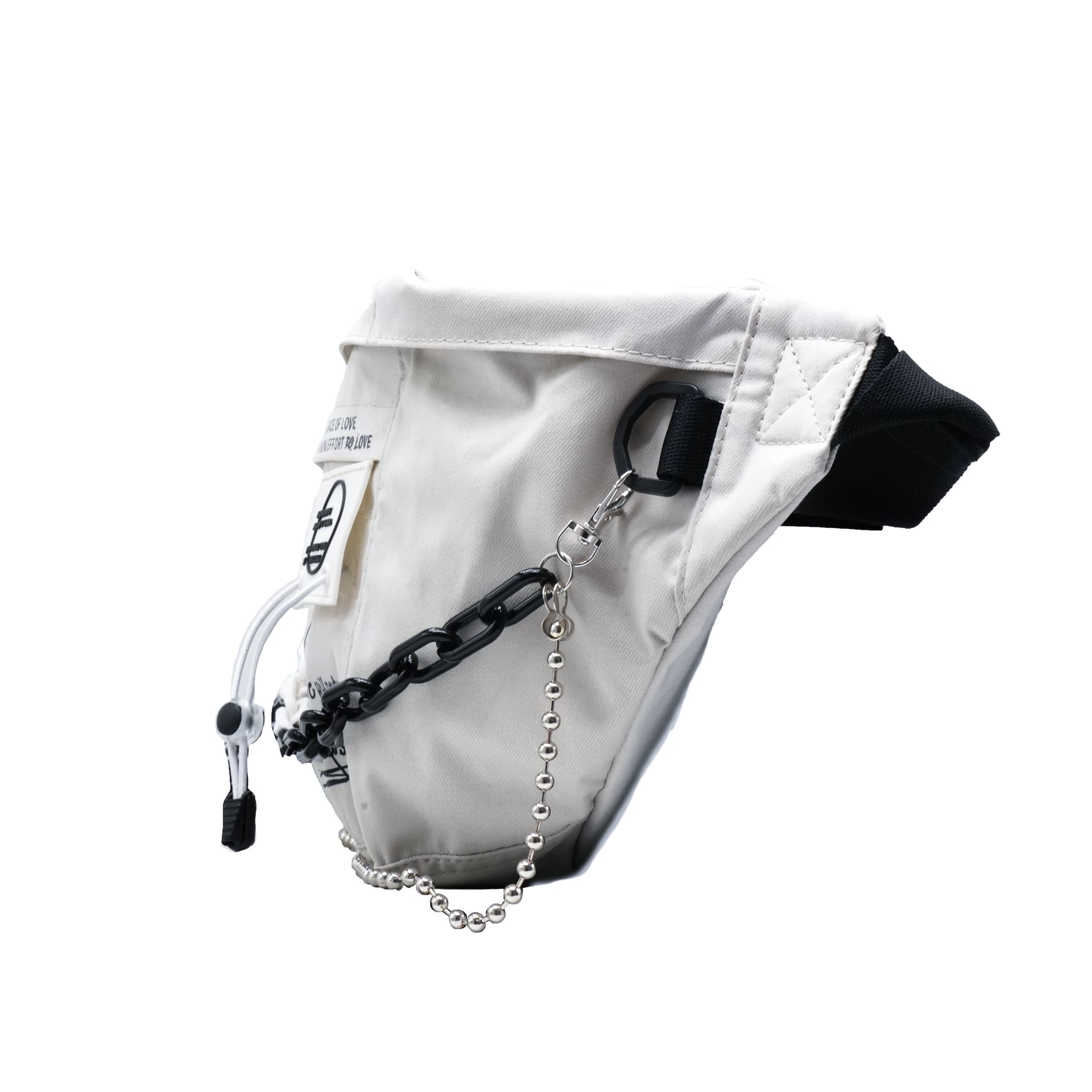 Поясная сумка Nike Waist Bag Black White - изображение 3