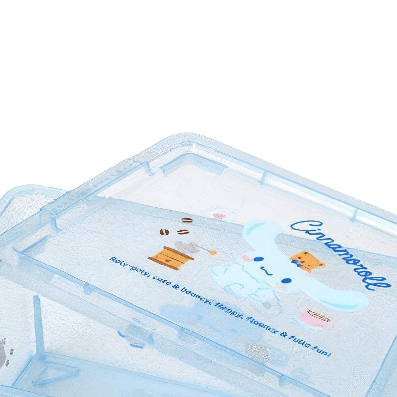 Коробка для хранения Sanrio PP Storage Box Small Women's Blue Санрио PP Хранение Коробка Маленькая Женская Синяя - изображение 4