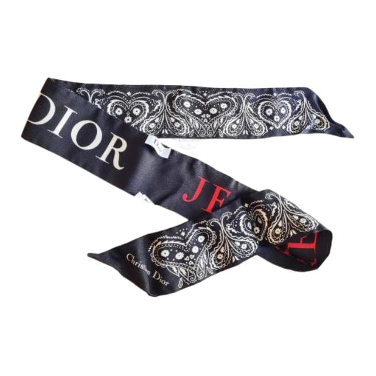 Платок DIOR Шелковые шарфы Унисекс - изображение 3