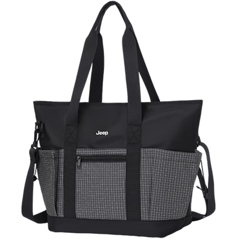 Мини-сумка Jeep Oxford Bag Standard (Standard) Unisex Black Джип Оксфорд Сумка Стандартная (Стандартная) Унисекс Черная - изображение 1