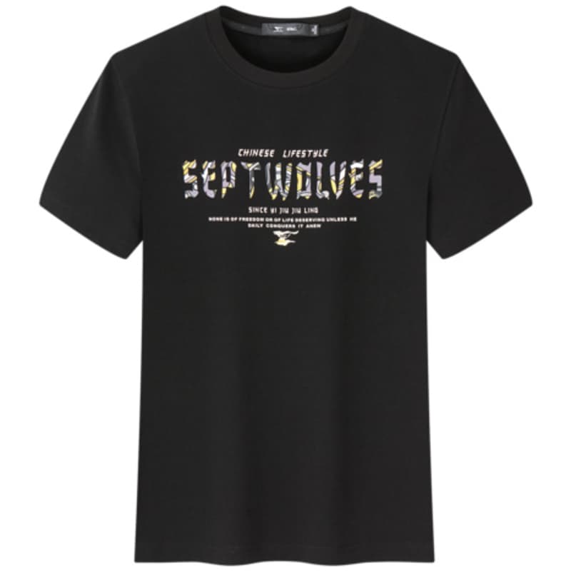Футболка SEPTWOLVES Casual Cotton T-Shirt - изображение 1