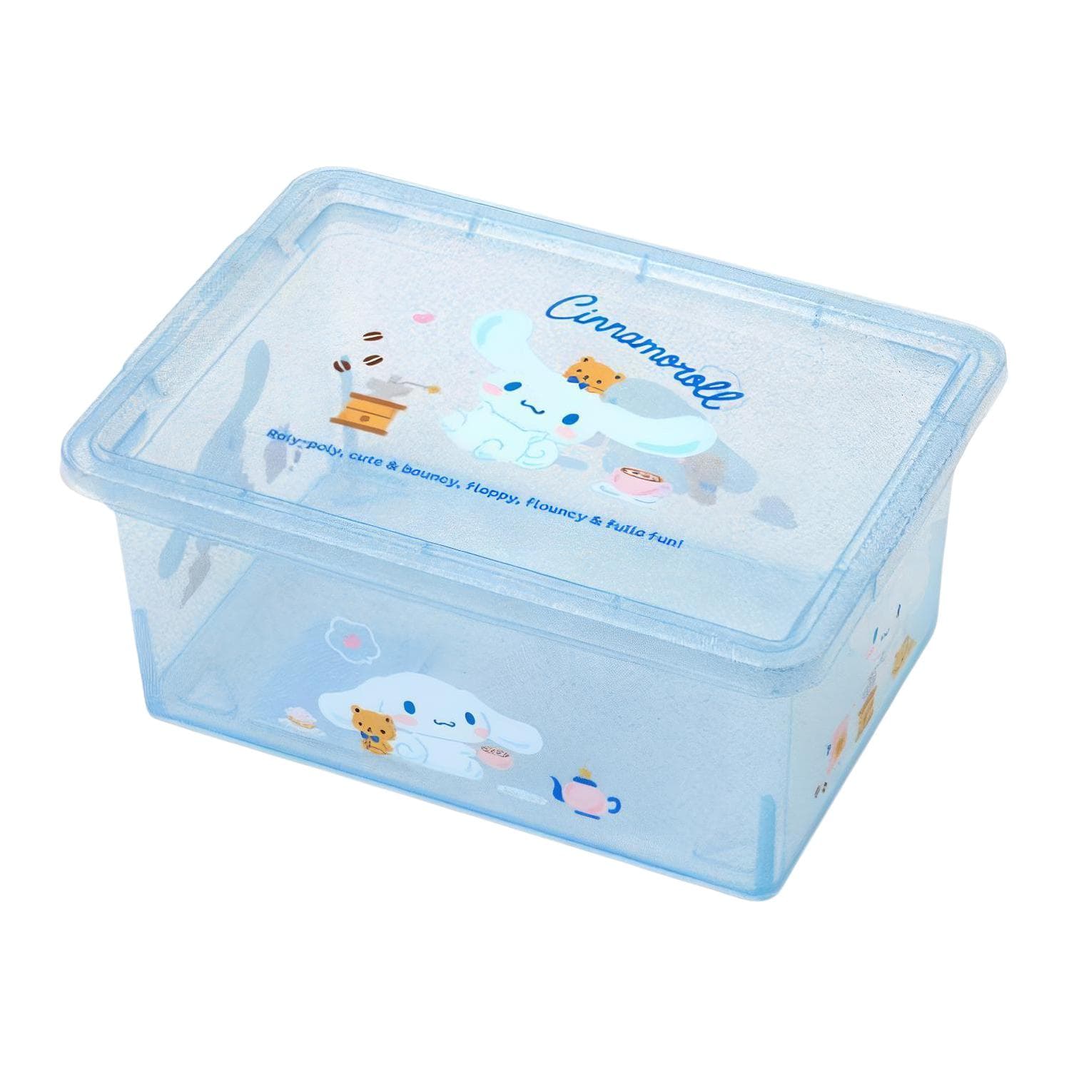 Коробка для хранения Sanrio PP Storage Box Small Women's Blue Санрио PP Хранение Коробка Маленькая Женская Синяя - изображение 1