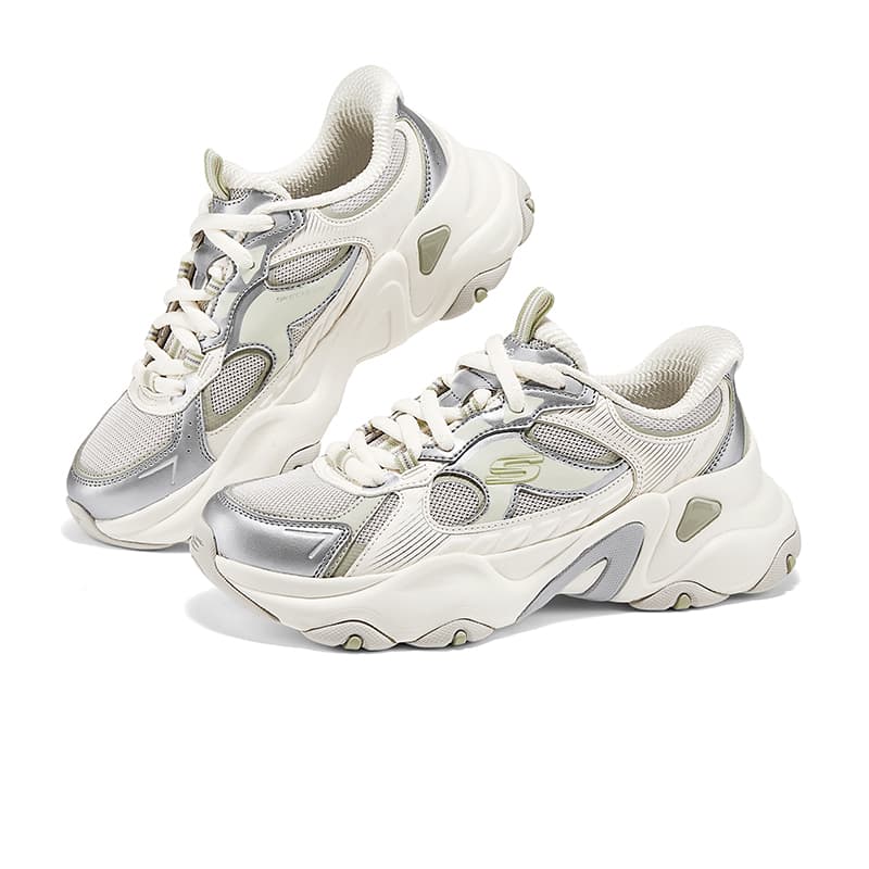 Кроссовки Skechers D'LITES 5,0 Высота Увеличение Амортизация Устойчивость к Износу Поддержка Легкость - изображение 2