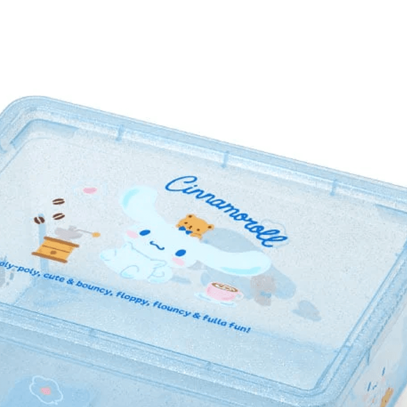 Коробка для хранения Sanrio PP Storage Box Small Women's Blue Санрио PP Хранение Коробка Маленькая Женская Синяя - изображение 3