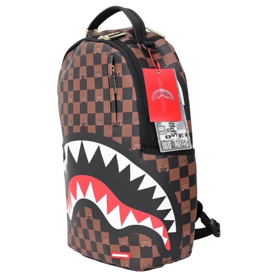 Рюкзак SPRAYGROUND ПВХ Рюкзак Стандартный (Standard) Унисекс Коричневый - изображение 3