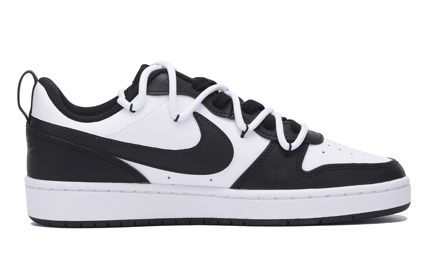 Кроссовки Nike Court Borough Low GS Black White - изображение 3