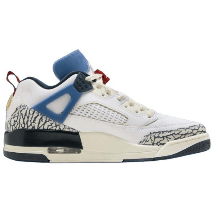 Ретро баскетбольные кроссовки Jordan Spizike Low White - изображение 2