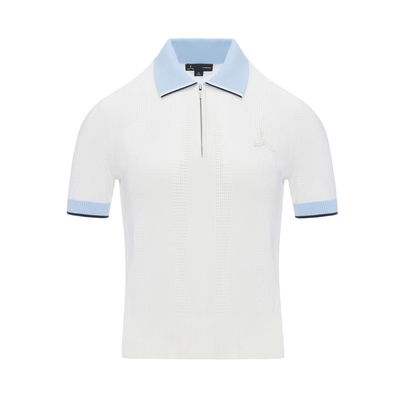 Кофта LI-NING 1990 Classic series Многоцветный мягкий комфортный Универсальный Дышащий Приталенный крой Короткий рукав Трикотажные женские - изображение 1