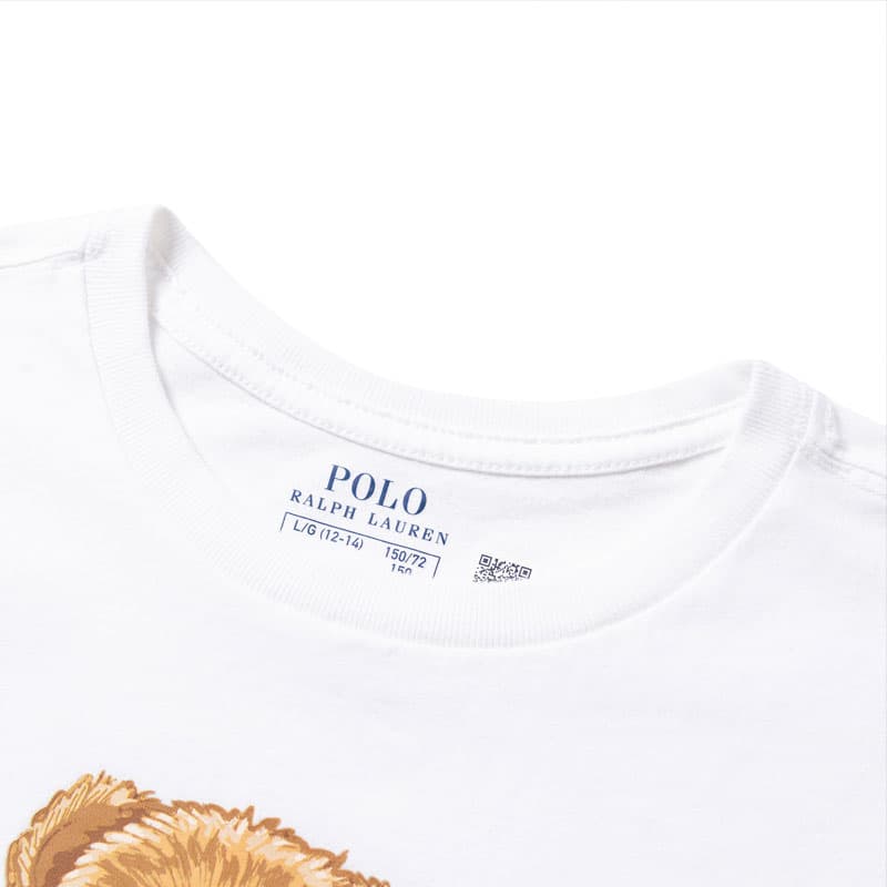 Футболка Polo Ralph Lauren T-рубашка белая детская - изображение 3