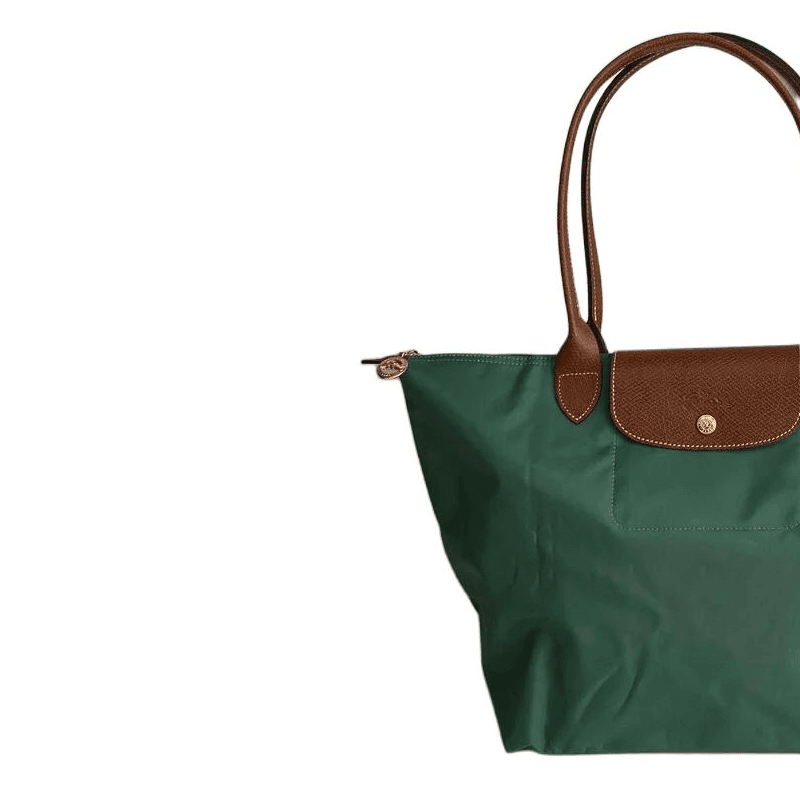 Мини-сумка Longchamp Le Pliage Original Tote Large Green Brown - изображение 3