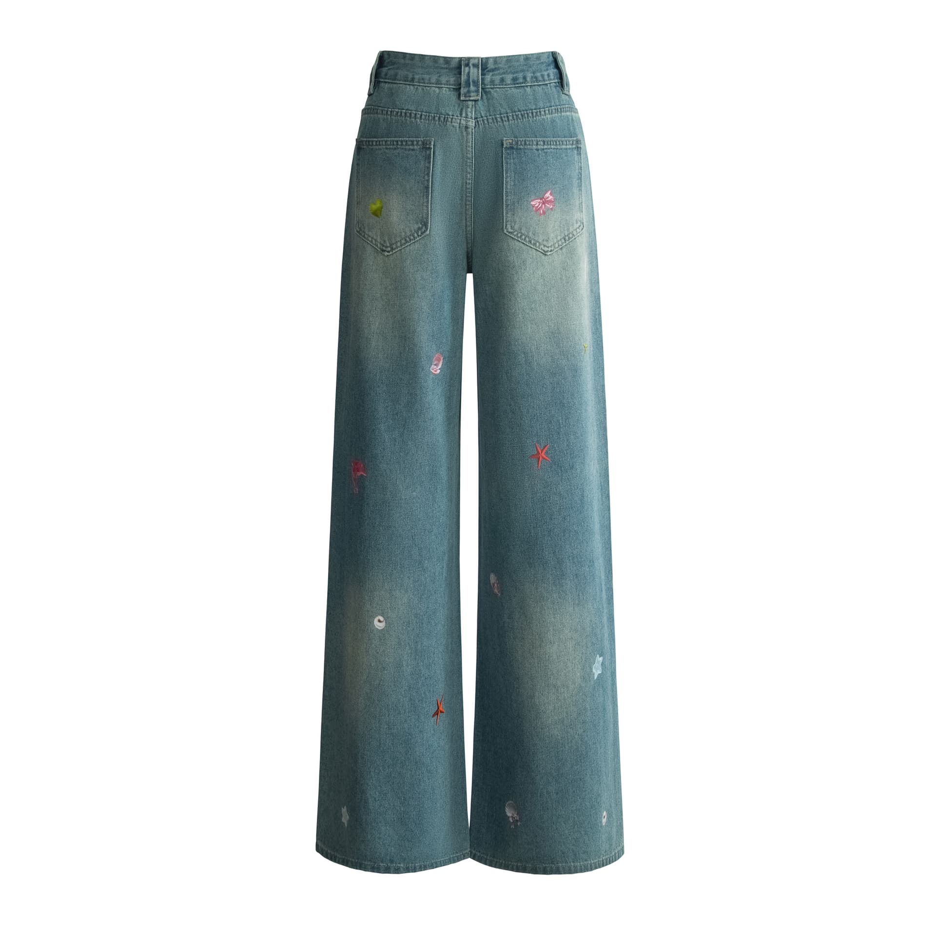 Джинсы UNIFREE Blue Women's Jeans UNIFREE Синий Женские Джинсы - изображение 2