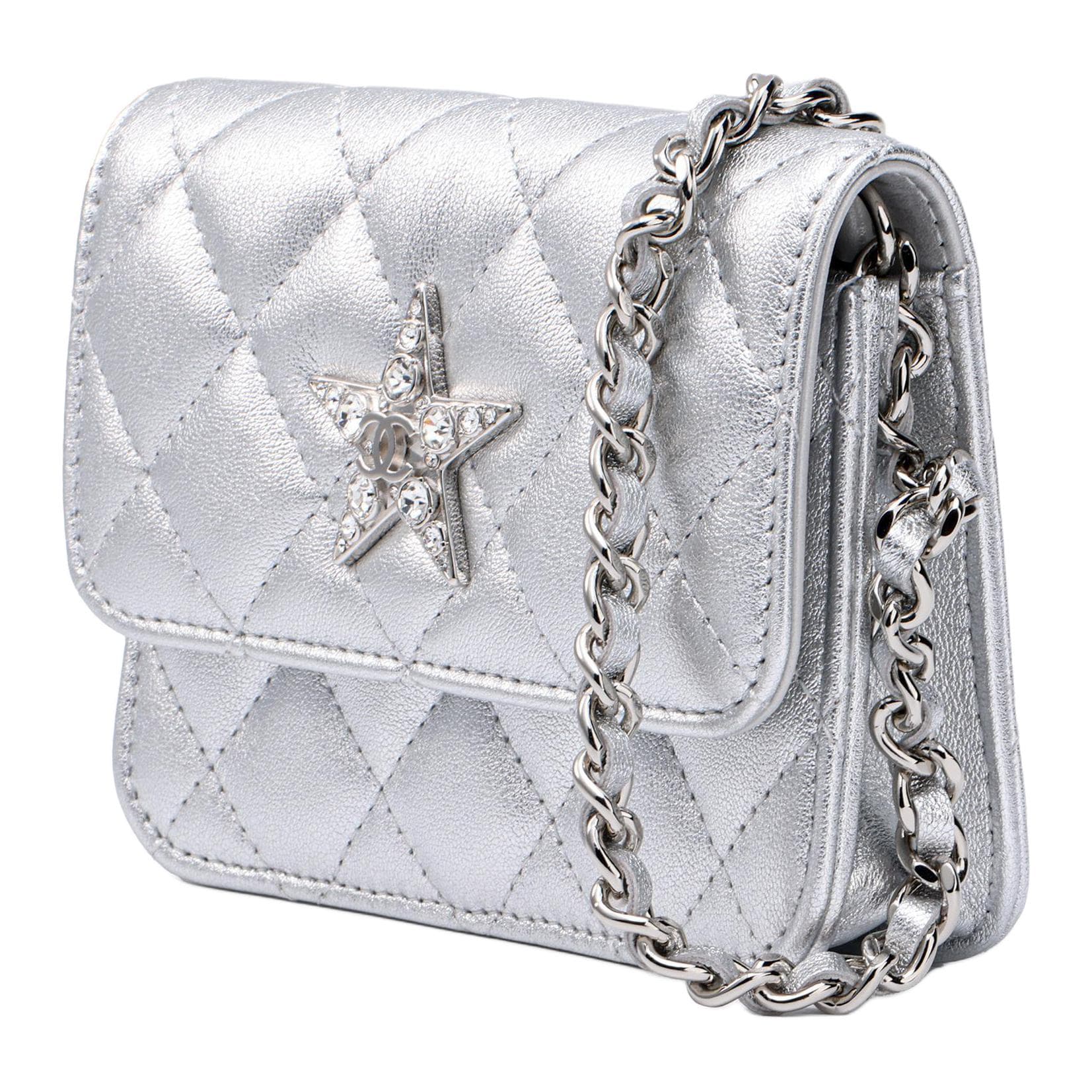 Сумка через плечо Chanel 24C Silver - изображение 2
