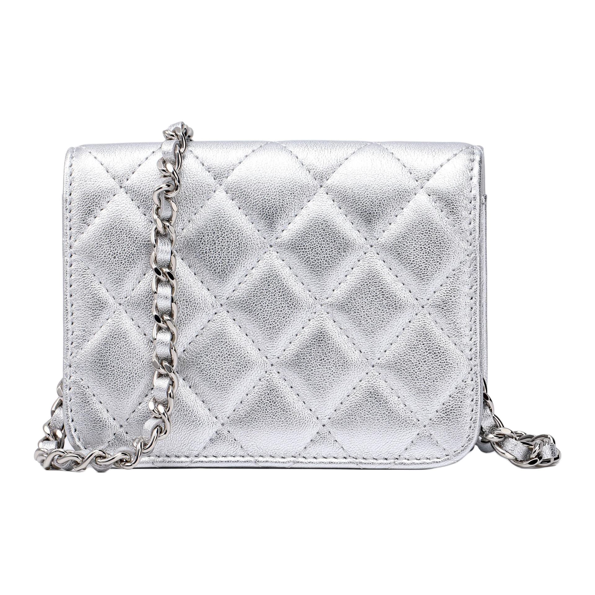 Сумка через плечо Chanel 24C Silver - изображение 3