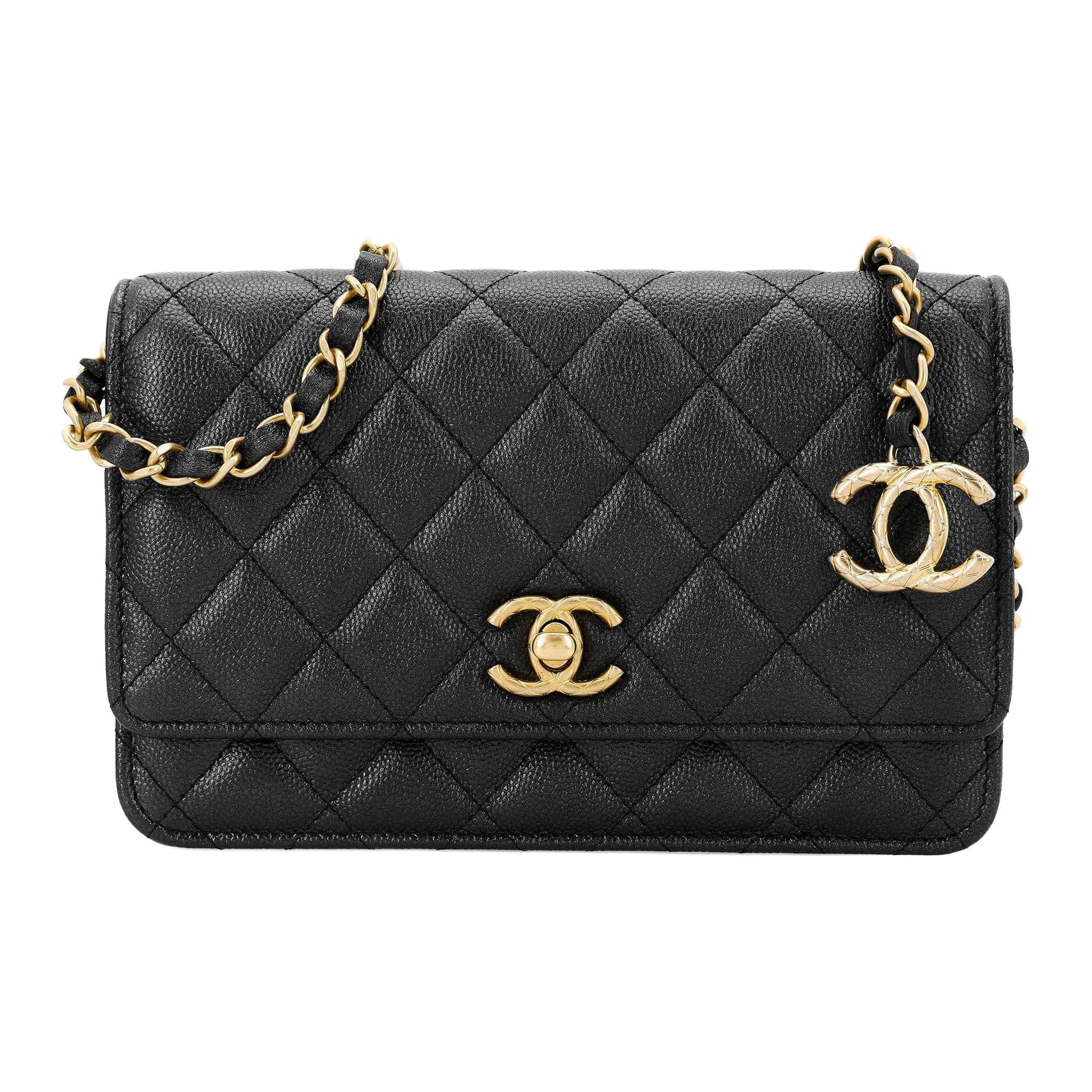 Сумка через плечо CHANEL WOC 23B Pearl Grain - изображение 1