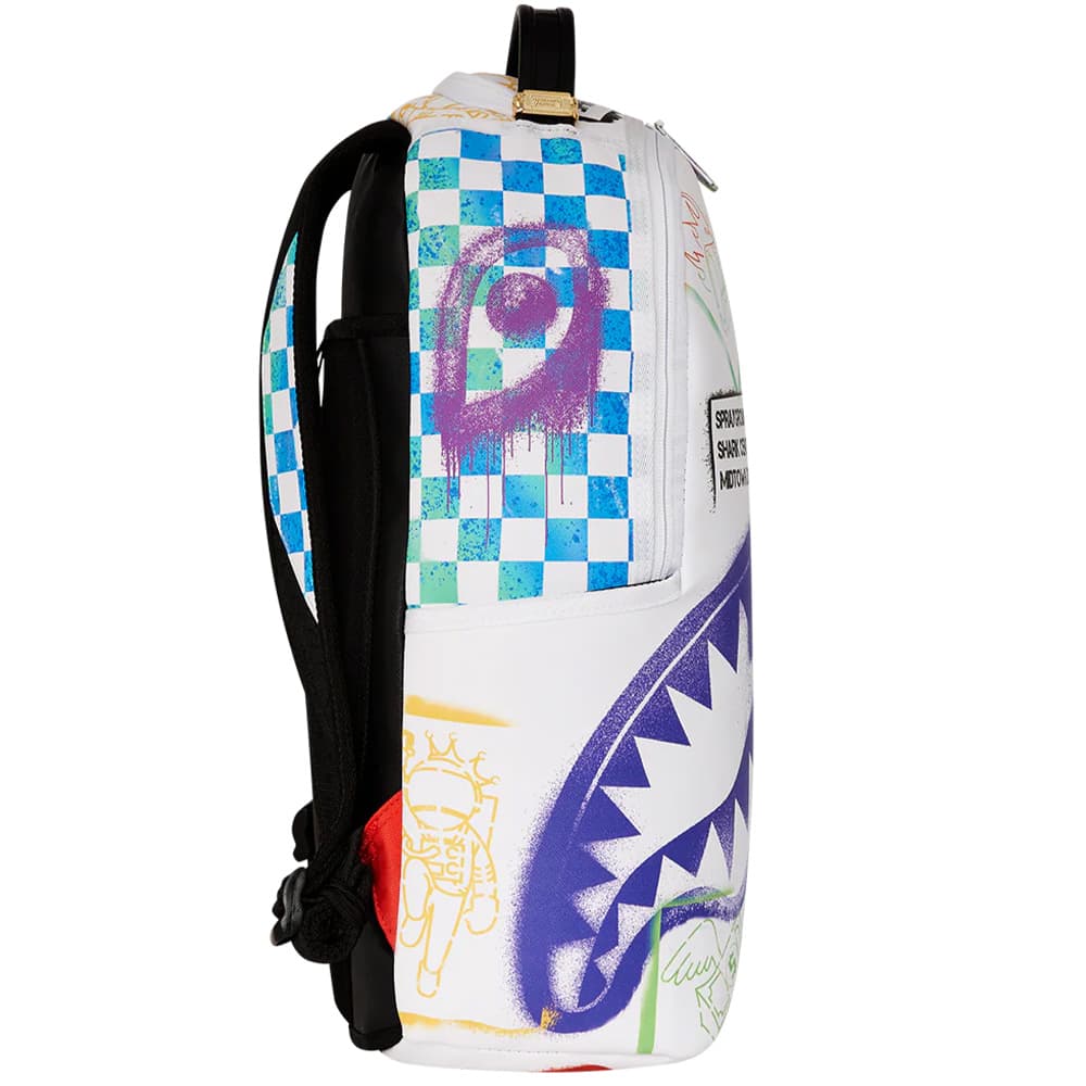 Рюкзак SPRAYGROUND PVC Рюкзак Унисекс Натуральный белый - изображение 3