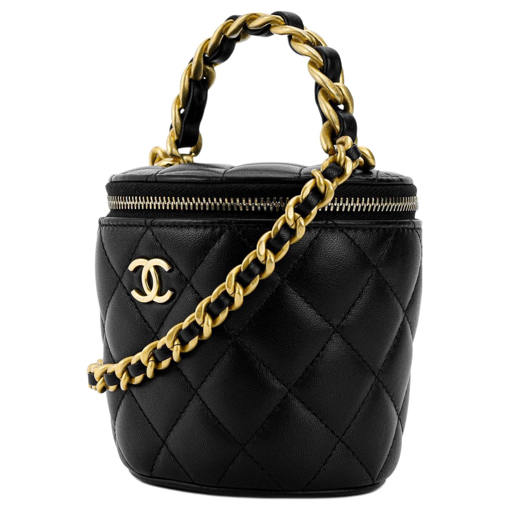 Сумка CHANEL Bucket Bag Small Leather Handle - изображение 3