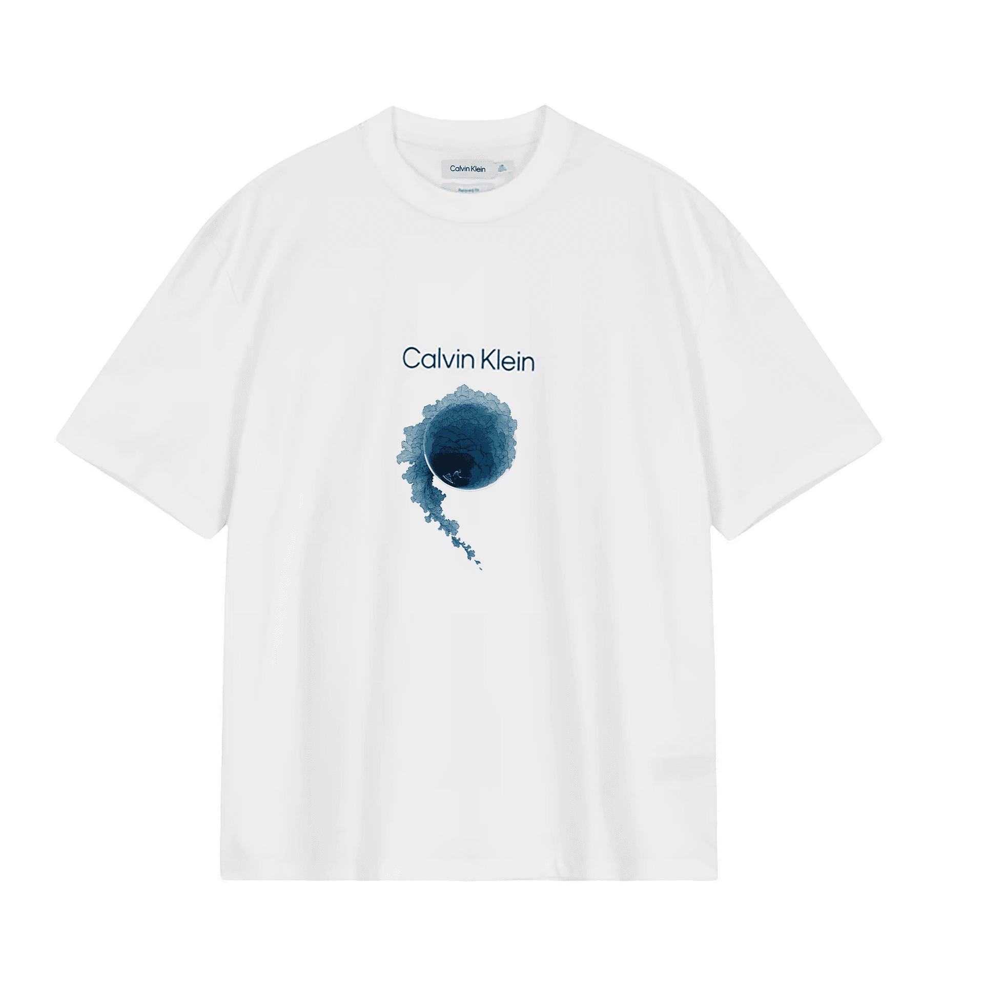 Футболка Calvin Klein Letter Print Tee