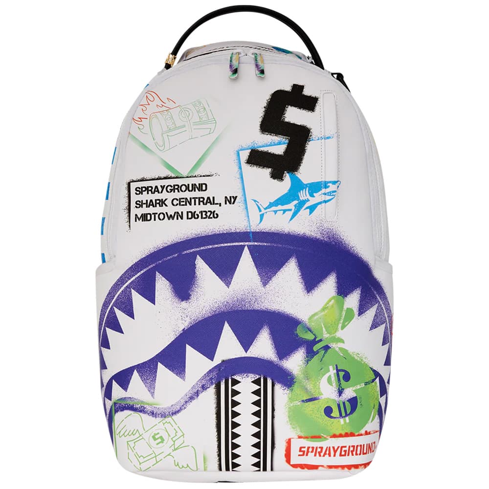 Рюкзак SPRAYGROUND PVC Рюкзак Унисекс Натуральный белый - изображение 1