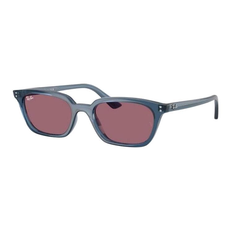 Солнцезащитные очки RayBan Пластиковые квадратные солнцезащитные очки унисекс синие - изображение 2