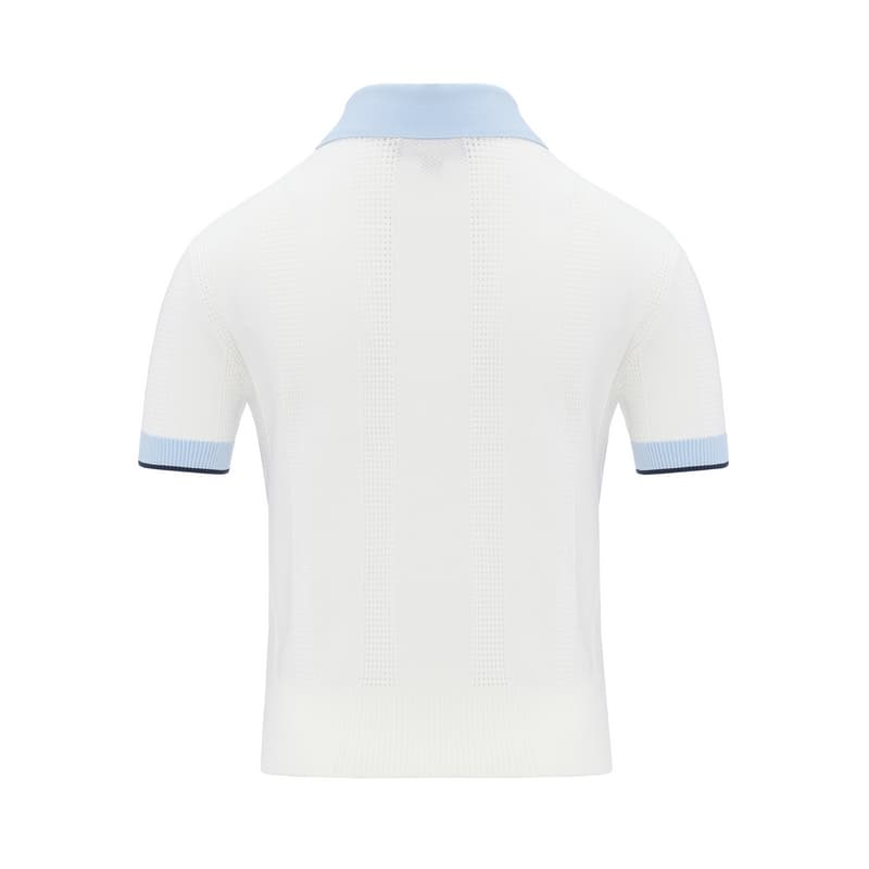 Кофта LI-NING 1990 Classic series Многоцветный мягкий комфортный Универсальный Дышащий Приталенный крой Короткий рукав Трикотажные женские - изображение 2