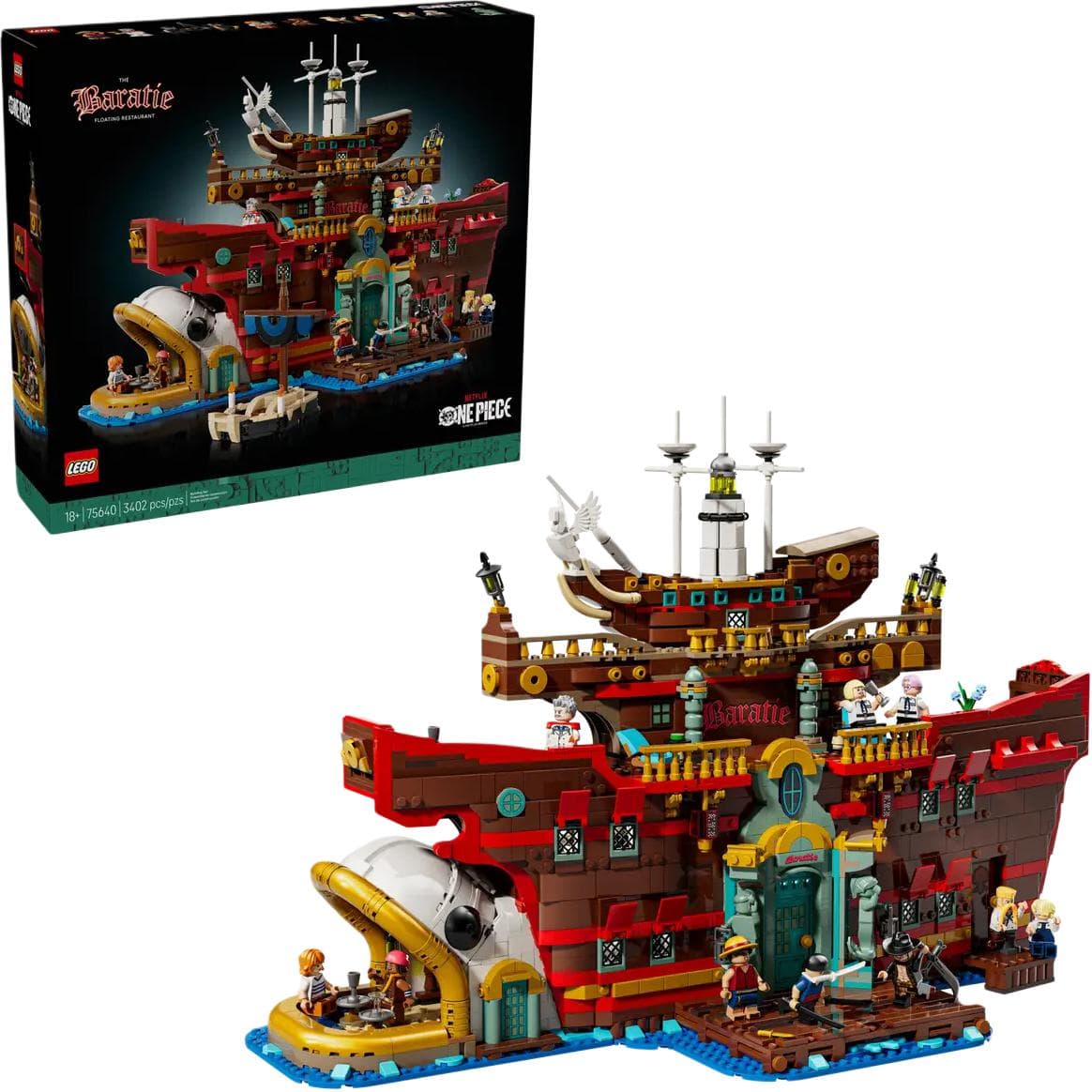 Конструктор LEGO One Piece Конструкторы Balti 3402 шт. 75640 - изображение 2