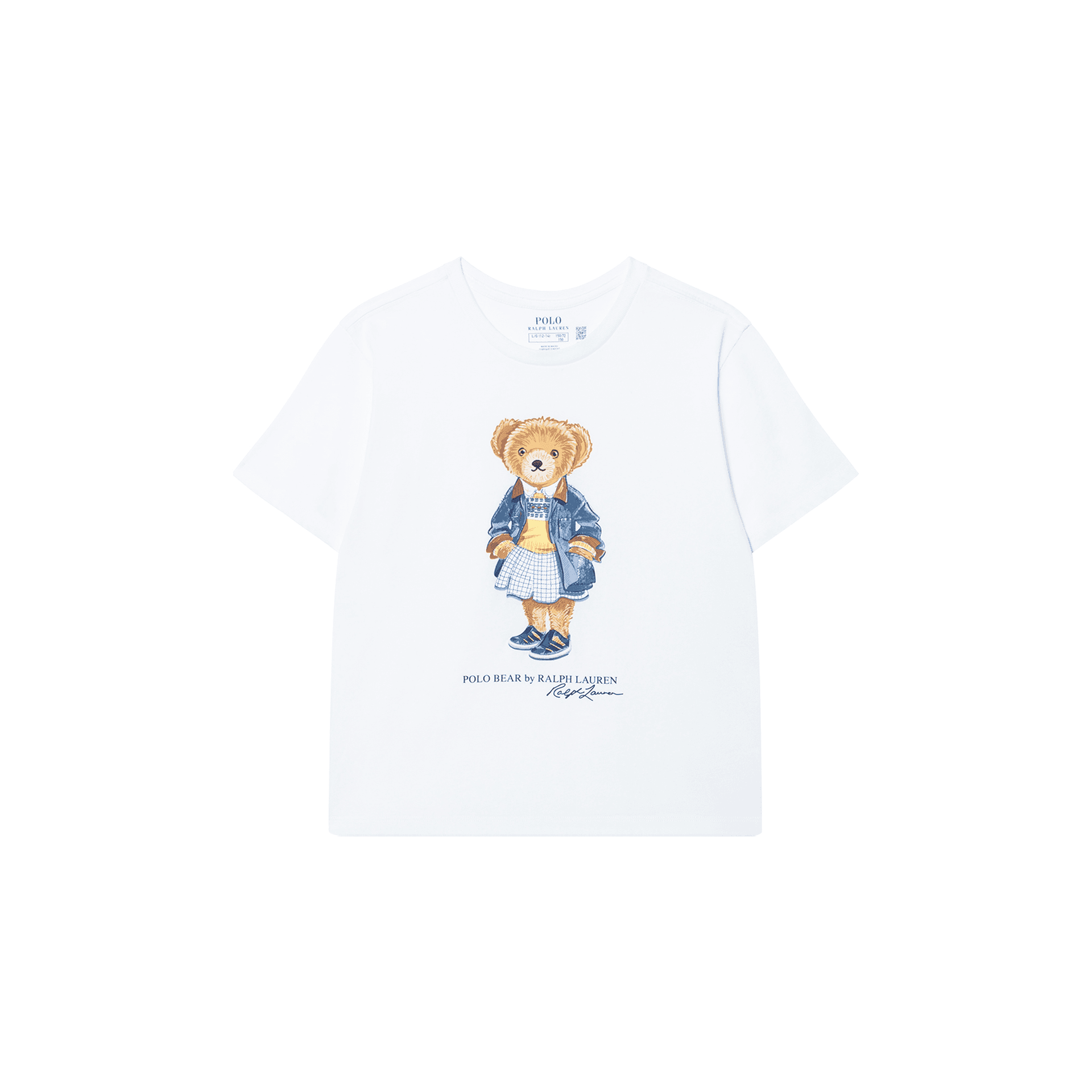 Футболка Polo Ralph Lauren T-рубашка белая детская - изображение 1