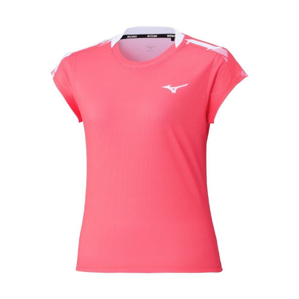 Футболка Mizuno Dry Aeroflow Стандартная (Standard) T-Рубашка Женская - изображение 3