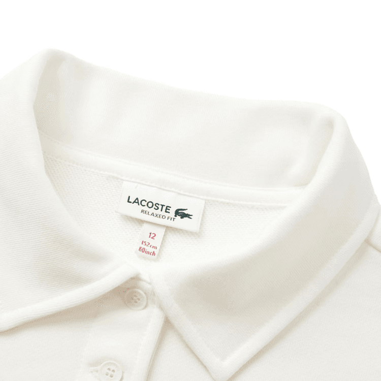 LACOSTE Толстовка SS25 Экрю Подростки - изображение 3