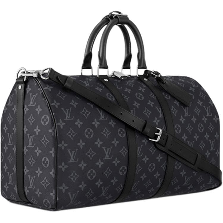 Louis Vuitton Keepall 45 Black Grey - изображение 2