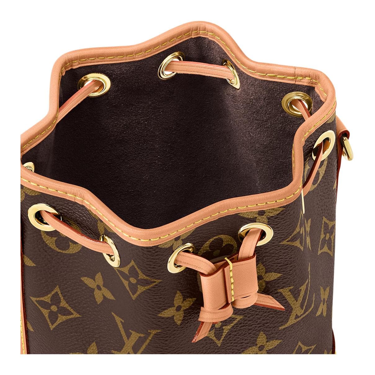Сумка Louis Vuitton Noe Mini Brown Monogram - изображение 7