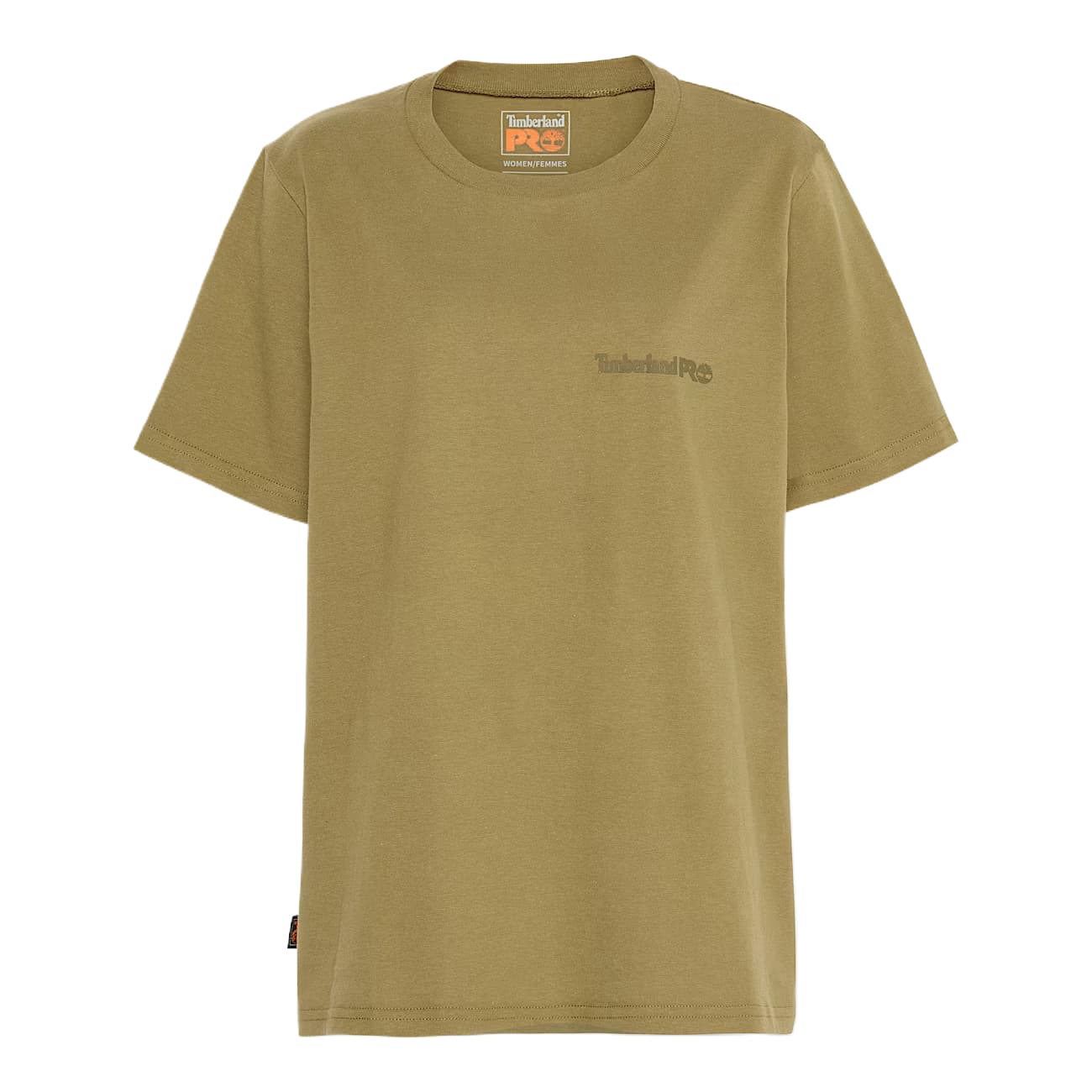 Футболка Timberland Pro Оливково-зеленые Женские T-рубашки - изображение 1