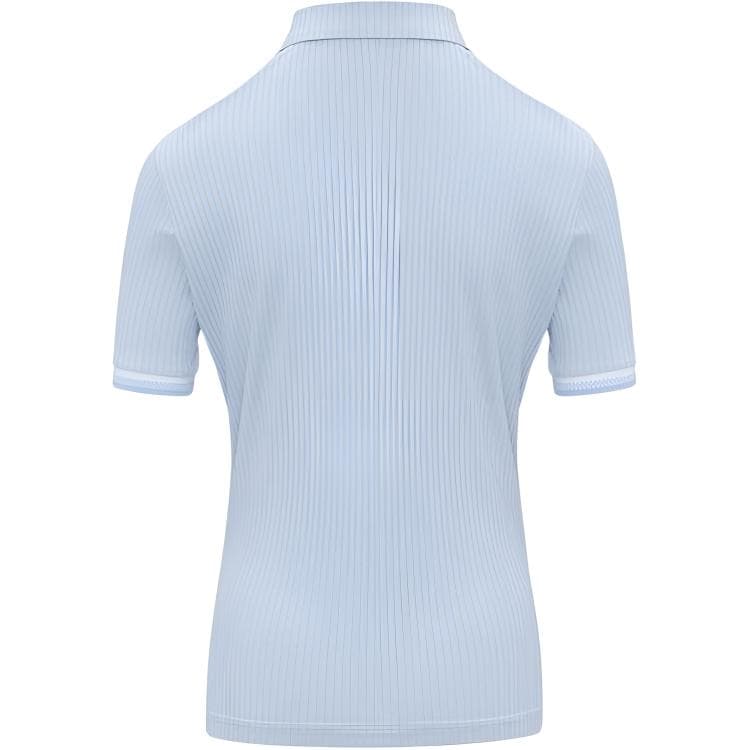 LI-NING 1990 Golf Collection Универсальный дышащий поло с воротником и коротким рукавом для женщин - изображение 2