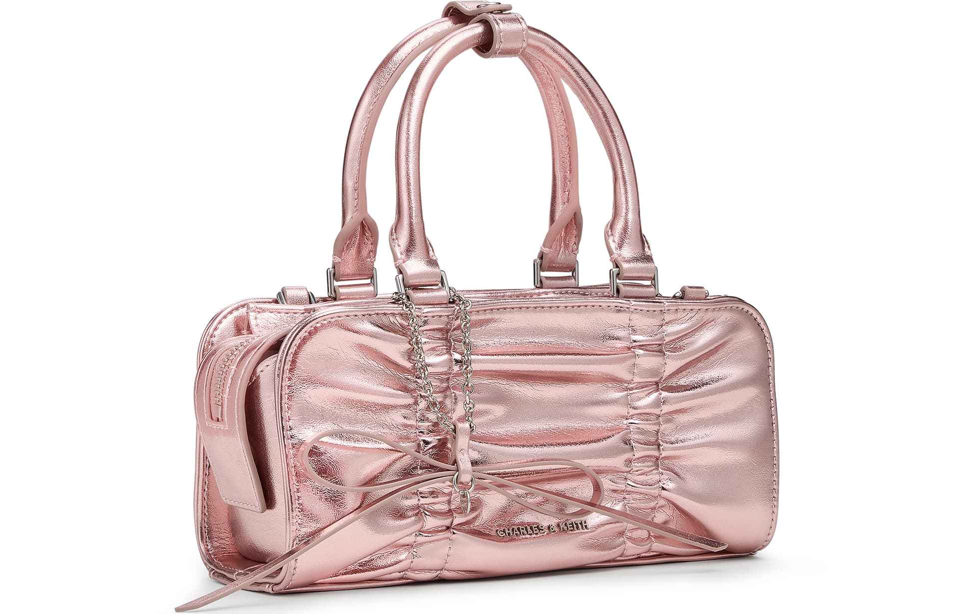 Сумка CHARLES KEITH ПУ (полиуретан) Сумки Маленький Женские Многоцветный - изображение 2
