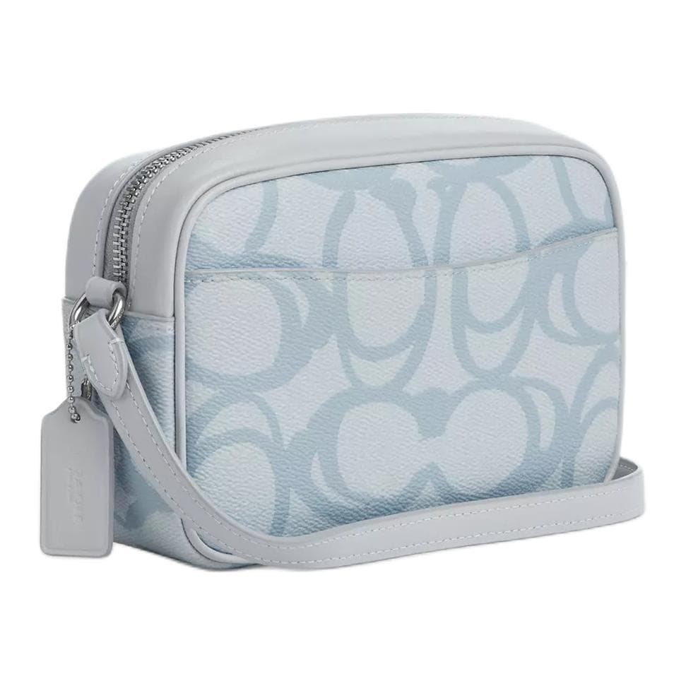 Сумка через плечо Coach Jamie 19 Sketch Signature Mini Shoulder Bag Ice Blue - изображение 2