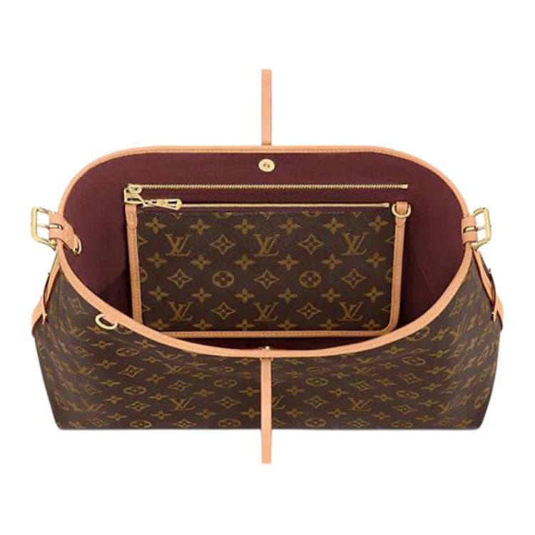 Сумка через плечо Louis Vuitton LV Carryall MM Brown - изображение 5