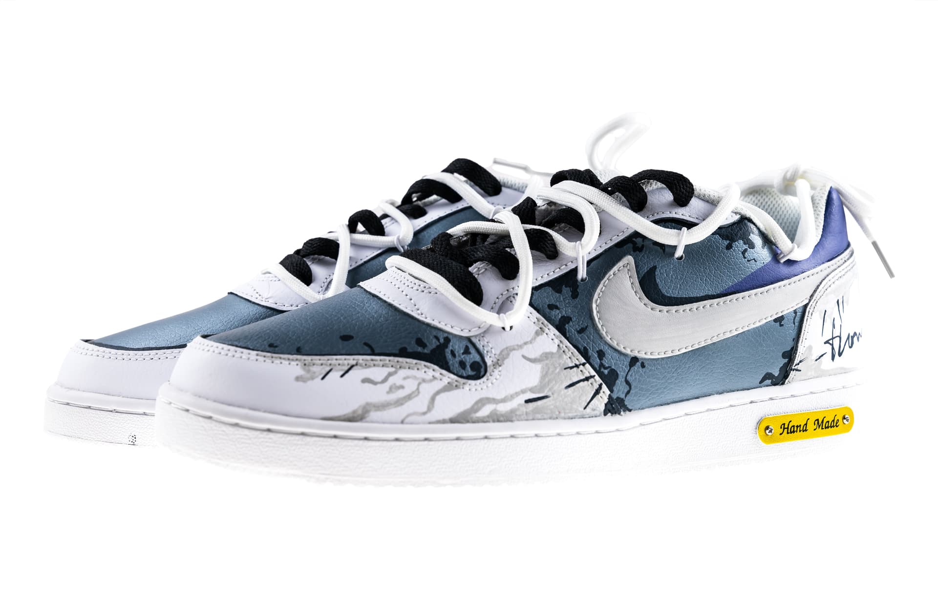 Кроссовки Nike Ebernon Silver Gradient - изображение 3